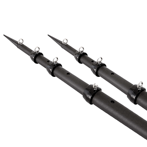 88679 - TIGRESS XD 3K Carbon Fiber Choose  18ft or 21ft  Telescoping Outrigger Poles (PAIR) 1/23