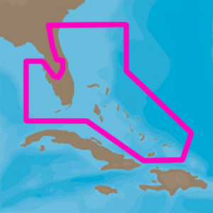50312 - C-MAP 4D NA-D943 Florida & The Bahamas 1/24
