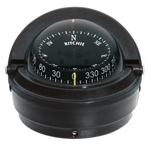 36544 - RITCHIE S-87 VOYAGER SURFACE MOUNT COMPASS - BLACK 1/24