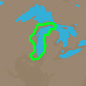 50285 - C-MAP 4D NA-D931 Lake Michigan 1/24