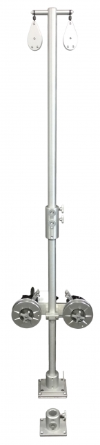 PMDBE/PMDMM - Cisco - Dual Reel Mast CHOOSE Manual or Electric Drive w/pulleys 1/24