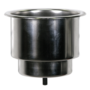 50685 - Flush Cup holder w/Drain - 302 Stainless Steel  1/24