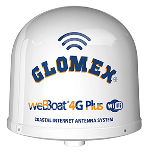 88977 - Glomex Dual SIM 4G/WIFI All-In-One Coastal Internet System - webBoat® 4G Plus for North America 1/24