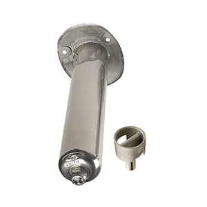 30233 - Swivel Base Flush Mount Rod Holder, 30 Degree 1-7/8 I.D. C.E. Smith Stainless Steel 9/21