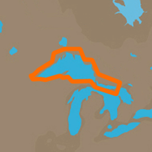 50283 - C-MAP 4D NA-D930 Lake Superior  1/24
