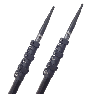 93796-802 - Lee's Telescoping Carbon Fiber Poles f/Sidewinder Mount Choose from 16ft to 26ft (PAIR)  1/24