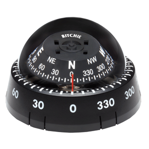 36541 - Ritchie XP-99 Kayaker Surface Mount Compass (Black) 1/24