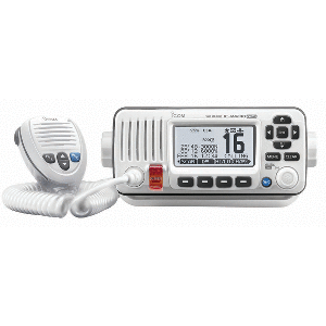 87888-86266 - VHF Radio w/Built-In GPS - White Icom M424G  Choose White or Black 1/24