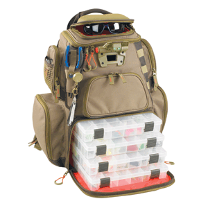 46831 - Wild River 46831 NOMAD Lighted Tackle Backpack w/4 PT3600 Trays 12/21