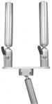 PKDGM - Cisco - Double Rod Holder w/Cross Plate and Gimbal Mount/Locking Straight Slot 8/22