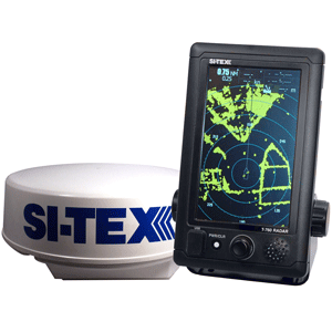 51406 - SI-TEX T-760 Compact Color Radar w/4kW 18 Dome - 7 Touchscreen  2/23