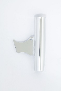 Tigress 66242 Weld-On Aluminum Flared Rod Holder W/ Blade – 10° Offset