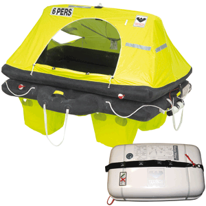 40181 - VIKING RescYou Liferaft 8 Person Container Offshore Pack 3/23