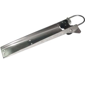 ARWU-03 - Platform Anchor Roller   Length with bail 26 bail - 304 Stainless Steel - Whitewater 7/21