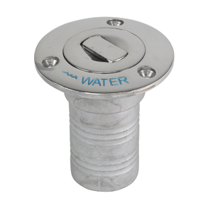 WC6995 - Deck Fill-Water Push Up Stainless Steel 1 1/2 Hose.  12/20