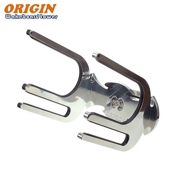 59/60 - Bat Kneeboard Wakeboard combo rack Origin OWT-WKII  Polished or Black Coated 2/24