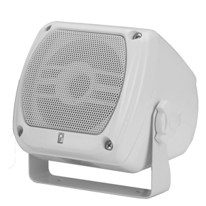 12284 - Subcompact Box Speaker - (Pair) White PolyPlanar 12/20