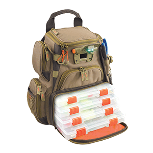 46835 - Wild River 46835 RECON Lighted Compact Tackle Backpack w/4 PT3500 Trays 2/24