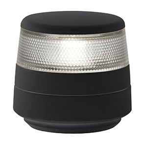 70133 - Hella Marine NaviLED 360 Compact All Round White Navigation Lamp - 2nm - Fixed Mount - Black Base 1/24