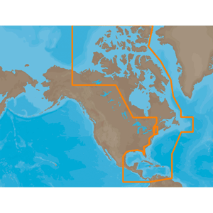 30153 - C-MAP CARD ATLANTIC COAST, Gulf OF MEXICO & CARIBBEAN - SD™ Card C-MAP MAX NA-M033 1/24