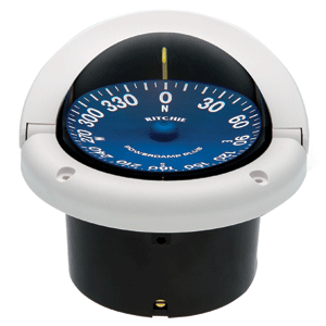 12150 - Ritchie SS-1002W SuperSport Compass - Flush Mount - White 1/24