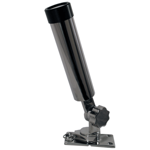 WC S-7007 - Adjustable/Removable Rod Holder Whitecap 316 S.S.  360/180 degree 1/24