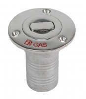 WC6993 - Deck Fill Straight Stainless Steel Push-Up Gas 1-1/2 Hose 9/21