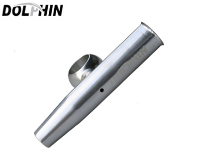 73 - Single Rod Holder, Anodized - DOLPHIN 1/24