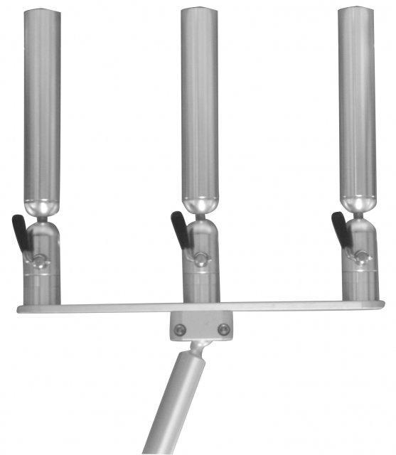 PKTGM-SS - Cisco Triple Rod Holder on Gimbal Mount - Straight Slot 8/22