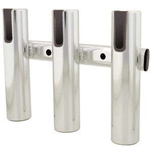 45920 - 3-Rod Holder Rack - Brushed Aluminum TACO (45920) 1/24