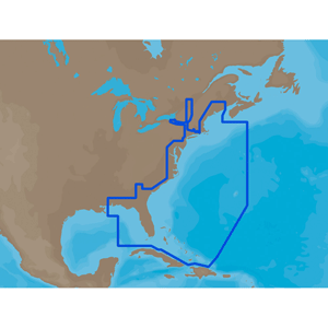 30129 - U.S. East Coast & The Bahamas - C-Card =C-MAP MAX NA-M022  1/24