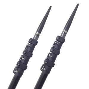 93800 - 22' Telescoping Carbon Fiber Outrigger Poles f/Sidewinder Mount  LEES 3/23