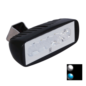50223 - LED Floodlight Lumitec Caprera2 - Black Finish - 2-Color White/Blue Dimming  4/22